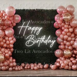 "Happy Birthday" LED SIGN (RED COLOR)